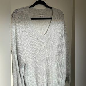 Grey Oversized Sweater American Eagle